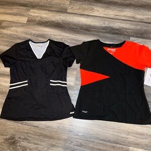 Greys Anatomy Scrub Tops Womens NWT Size Large Lot